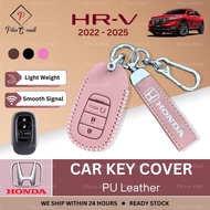 Honda HRV Key Cover 2024 Leather Key Case Sarung Remote Kereta Honda Hrv Accessories 2022 - 2025