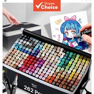 262-Pack Double-Ended Oil-Based Permanent Markers | Professional Art Pens for Painting & Creative Pr