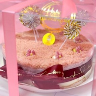 法式頂級莓果生乳酪(八吋) 贈送蛋糕裝飾插件