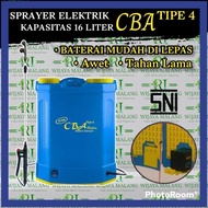 SPRAYER ELEKTRIK CBA / CBA TIPE 3 / CBA TIPE 4 / TENGKI CBA ELEKTRIK /