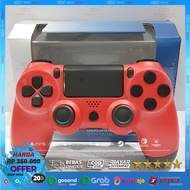 MERAH Original Premium Wireless PS4 Stick RED | DS4 + USB Charger