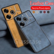 Tecno Pova 6pro Casing For Tecno Pova 6 neo pro 6pro 6neo Pova6neo Pova6pro 5G 2024 Sheepskin Leathe