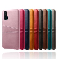 Samsung Galaxy Note 10 Plus Note 9 8 Luxury Retro PU Leather Card Pocket Slots Wallet Shockproof Case Cover