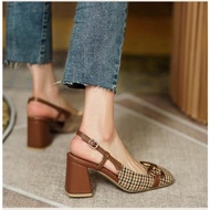 GUANGZHOU 7CM SQUARE HEEL SANDAL