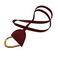 [二手] HERMES Au Coeur du Fauve 項鍊，品牌鏈首飾，RED