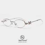 FA417 Unique Pink Gem Myopia Glasses Style Trendy Female Street Shooting Decoration Plain Frame