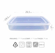toples Diana multipack 2000ml toples donat persegi toples kue transparan plastik Alexish