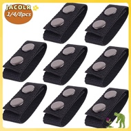 JACOLR 1/4/8Pcs Belt Buckle  Double Snaps Sports Heavy Duty