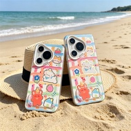 Casing For Redmi K40 Pro A2 Plus K80 8 9 9A 9C 10A 9T A1 A3 A5 NEW ARRIVAL Cute Pastel Sticker Desig