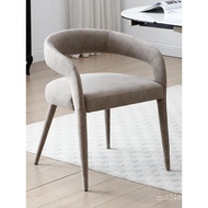 Stool Italian Designer Style Backrest Chair Furniture Dining Chair Makeup Chair Home Nordic Chair Ar