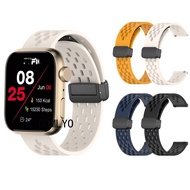 For FILA SW/37B+ SW/56 SW/52 SW/70 SW/26 Smart watch Strap Silicone Magnetic button Soft Sports Band