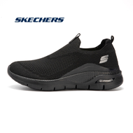 SKECHERS รองเท้าผู้ชาย Gowalk Sk-cherish-รองเท้าผ้าใบแฟชั่นสำหรับผู้ชายรองเท้าลำลองผู้ชายรองเท้าเดิน