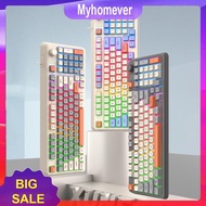 K82 Gaming Keyboard 94 Keys with Mouse Luminous Keyboard RGB Light Hot-Swappable Keyboard Personaliz