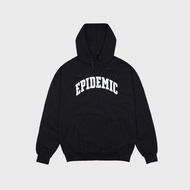 Epidemic Pullover Hoodie 330 Gsm Black Demeter