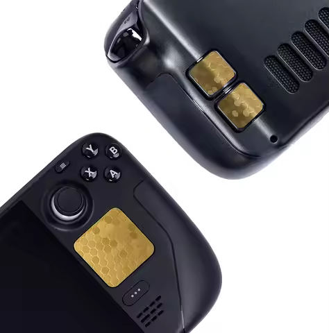 Touchpad Protector Steam Deck,Touch Pads and Back Buttons Protective Skin Texture Sticker for Steam 