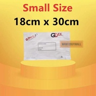 🇲🇾 (50PCS) GDEX Express Thick Courier Bag With Pocket Shipping Parcel Bag Packaging Bag Plastic Plas