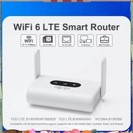 6 Router 4G LTE 300Mbps Modem Portable 4G  Internet Access Device Compatible with Non-Contract 5G SI