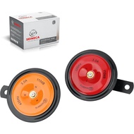 Car Horn 12V Universal Electric Horns, Motorcycle Horns Loud kit 125db Waterproof Round Loud Speaker