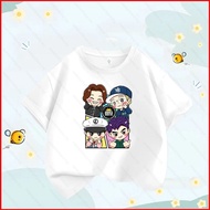 BIGBANG cartoon T-shirt G-Dragon TOP TAEYANG DAESUNG tee VIP fans gift