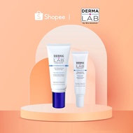 DERMA LAB 72 Hour Rehydrating Serum-in-Gel 45g + Oligopeptide Eye Cream - Gel 15g [Moisturizer Routine Set]