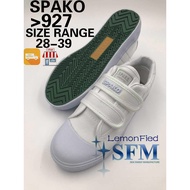 School Shoes White Spako 927 Size 28-39 Sneaker Canvas SG Retailer Men Lady Kids Baby Local Casual Plain