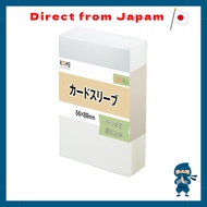 Direct From Japan
KOME Clear Card Sleeves - 200 Pack, 66x91mm & 56x88mm, OPP Material, 0.2mm Thick, 