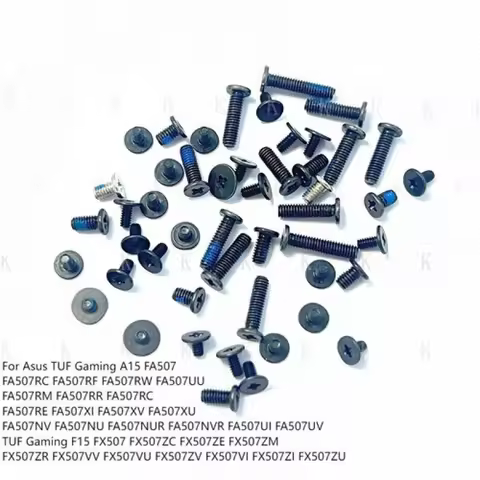 C LOT Complete set of screws Laptop For Asus TUF Gaming A15 F15 FA507 FX507 FX507Z