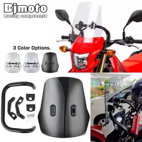 CRF250L/S 2022 CRF250M CRF300L Motorcycle Street Bike Windshield Windscreen For Honda CRF 250L/S 250