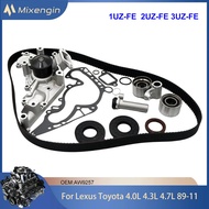 Engine Timing Belt Kit & Water Pump W/ Gasket Fit 4.0 4.3 4.7 L T 1UZ-FE 2UZ-FE 3UZ-FE For Lexus Toy