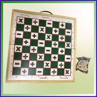 ✰ ❏ ▐ Wooden Damath Board for Kids and Adults