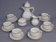 麥森 Meissen Coffee Set 麥森天鵝咖啡杯盤組 - 六人用