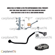 AUDI A7 A6 2.0 TURBO 3.0 V6 TFSI SUPERCHARGER VENT TUBE SPARE TANK SHORT BY PASS TUBE RADIATOR COOLA
