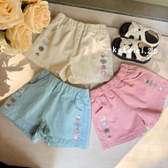 Girls Shorts Cute Cartoon Print