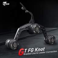 LEYDUN Hot Fishing Tools GT FG PR Knotter Assist Line Leader Connection Knotting Machine Bobbin Wind