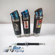 RL RED exhaust 51mm canister only motorcycle