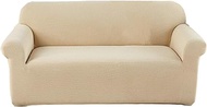 Sofa Covers 1/2/3/4 Seater plain color Sofa Protector High Stretch Spandex Fabric Couch Cover, Sofa Furniture Protector (Color : Style 7, Size : Four seats)