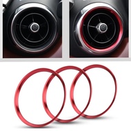 Auto AC Air Vent Outlet Conditioning Cover Ring Trim For Mazda MX5 Mazda 2 CX3 MX-5 RF ND Outer Ring