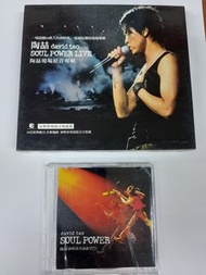 陶喆2CD+VCD舊版(david tao SOUL POWER演唱會)完美品-碟新淨無花