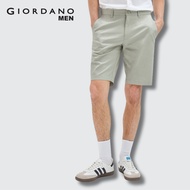 Giordano Men 180° Cool Expandable Waistband Low-Rise Slim Shorts (Cool Pants)