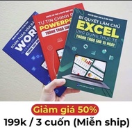 Combo 3 cuốn Tin học: Excel - Word - Powerpoint