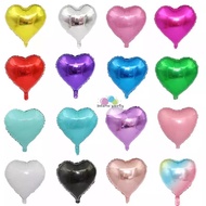 Love foil balloon 20cm mini heart foil balloon/