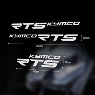 XIII KYMCO KYMCO RTS Font Design Font Decoration Car Sticker