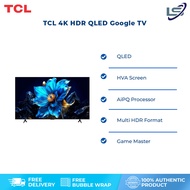【2025 New Model】 TCL 55"/65"/75" 4K HDR QLED Google TV | G90K-IU | HVA Screen | AiPQ Processor | Dol