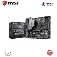 MSI Intel B365M M-ATX Motherboard / MAG B365M MORTAR / LGA 1151 Socket / MYSTIC LIGHT RGB SYNC Micro
