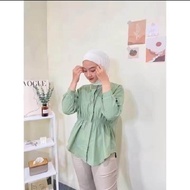 TERMURAH[KEMEJA SERUT AIKO WANITA]AIKO SHIRT BLOUSE KEKINIAN