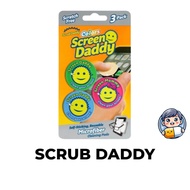 SCRUB DADDY Screen Daddy Original Cell Phone Tablets Microfiber LCD Cleaner, 1 pack (3 pieces)