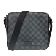 路易威登 District PM Damier Graphite 背包包 N41260，黑色，男士，LOUIS VUITTON