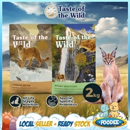 ✾POODEE PETS ORIGINAL TOTW Taste Of The Wild Rocky Mountain Canyon River 2kg Cat Dry Food Makanan Ku