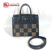 LOUIS VUITTONRFIC Monogram Reverse City Steamer PM 單肩包
