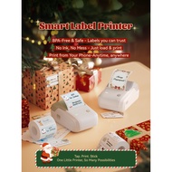 NIIMBOT B1/B21Pro/B21/B31 Christmas Label Stickers | Waterproof Oil-Resistant | For Business &